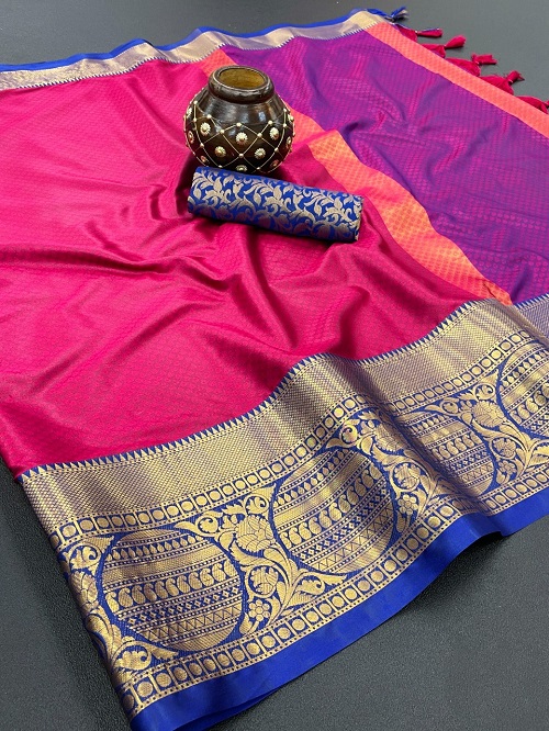 Aab Zoom Mercerised Cotton Silk Saree Collection